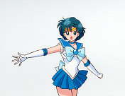 Sailor Mercury's Crash Launcher! Attack