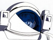 Himeko Natosaki On A Space Walk