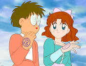 Umino and Naru in a Celebrity Contest