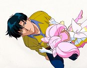 Sailor Chibi Moon Begs Mamoru To Wake Up