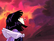 The Messiah of Silence Swallows Chibi Usa's Pure Heart