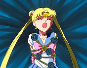 Endymion Attacks Sailor Moon With Black Roses