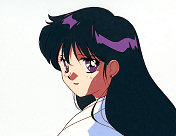 Rei Looking Over Her Shoulder
