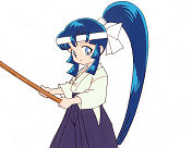 Miharu Trains to Become Japan's Strongest Swordsman