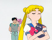 Usagi is Jealous of Mamoru's Attentions To Chibi Usa