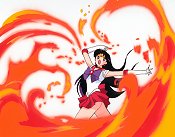 Sailor Mars's Impressive Fire Soul! Attack
