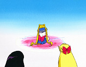 Sailor Moon Mourns Sailor Mercury's Death