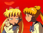 Minako Pokes Fun at Usagi's Cluelessness