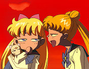 Minako Pokes Fun at Usagi's Cluelessness