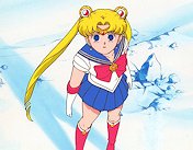 Sailor Moon Stares Blankly at a Youma