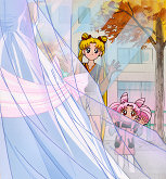 Usagi and Chibi Usa Dream About Their Future Weddings