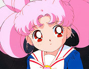Chibi Usa Asks Hotaru a Question