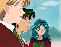 Haruka, Setsuna and Michiru Have a Meeting