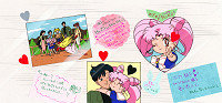 Chibi Usa's Scrapbook Gift From Minako